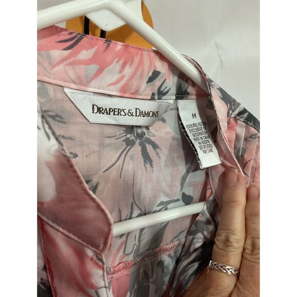 NEW Draper’s and Damon’s Blouse Size Medium - Picture 8 of 11